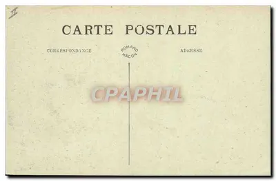 Montpellier — Arco do Triunfo e Casa de Detenção — Editor Colin Frères — Verso