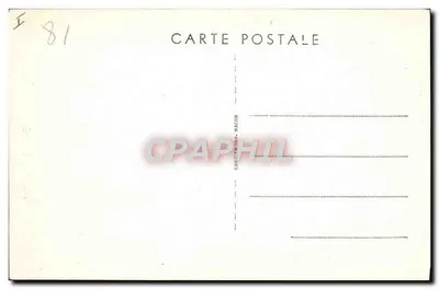 Gaillac (Tarn) — Antiga Prisão do Século XIV — Casa Pierre de Brens — Coll. Henne — Verso