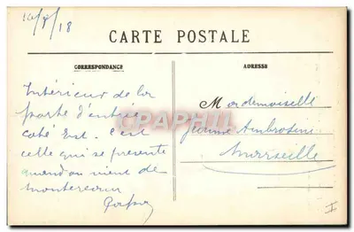 Moret-sur-Loing — Interior da Porta da Borgonha — L. Coffin, fot.-edit., Moret — Verso