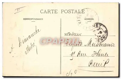Givet - De Tour Grégoire, oude gevangenis op de Mont d'Hours — Vallei van de Mosa — Uitgave Legude-Hucamp, Givet — Achterkant