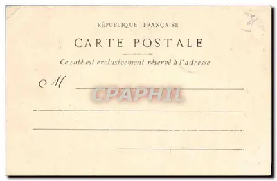 Sainte-Marie - Casa de Detenção Central — Foto Atelier Baudouin Marseille, n°4 — Verso