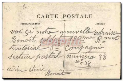Draguignan - Casa de detenção e Rue de la République — n°9 — Verso