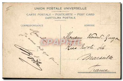 Vesuvio — Erupção lavica 7 Abril 1906 — Fabio Bicchierai, Editor, Nápoles — Verso