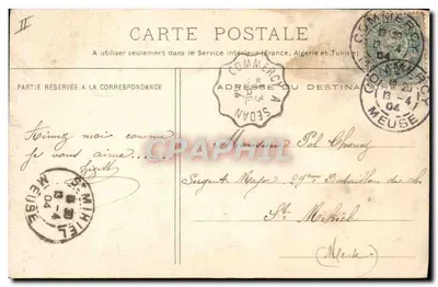 O Cabeleireiro — cena de salão — editor Handot, número de série não visível — Verso