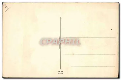 Enfant coiffeur — scène de salon de coiffure — M.D. PARIS — Verso