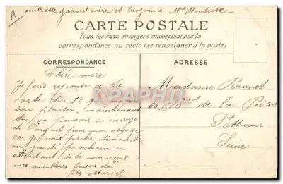 Bretagne — Pogonie za kleszczami — Marque S. K. déposée — Rewers