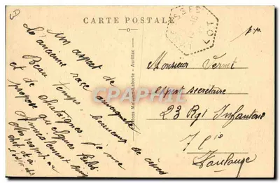 Na Auvergne — O Barbeiro do Village — Edições Maloix-Laborde — Verso