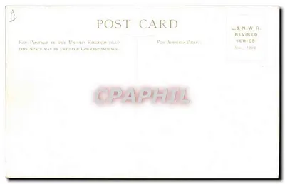 Sala de dormir — Trem de passageiros — L.N.W.R. Révisée 1904 — Verso