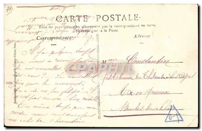 La Turbie (Alpes-Maritimes) — Trem de cremalheira de Monte-Carlo — Edição Giletta, Nice — Verso