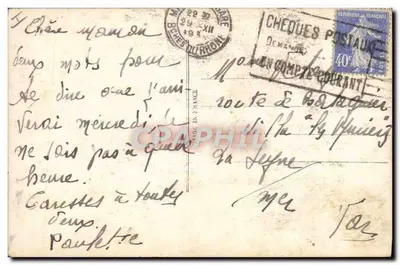 Statki pod chmurami — wydawnictwo Schol Paris n° 3054 — Rewers