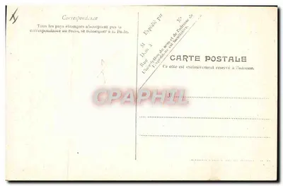 Mulher nua em um banho — cena de cabaré — U.P. PARIS, n° 2450 — Verso
