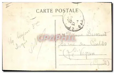 Digne — A Caserne Desmichels e o Plano das Épinettes — Editor: L'Éditeur, Digne — Verso