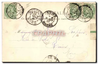 Dunkerque — Fêtes Franco-Russes — L'Escadre — Verso