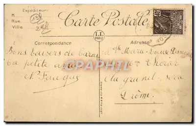 Tarascon — Zamek Króla Péné, XIV i XV wiek — LL — Rewers