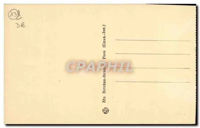 Salon (B.-du-R.) — Interior do Teatro Romântico — Editor Rivière-Bureau, Pons — Verso