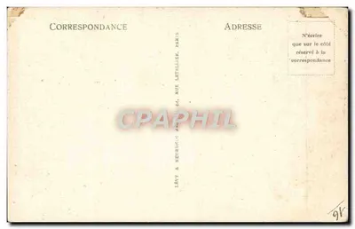 Beaulieu — Bulwar Gordon-Bennett — wydawca Lévy & Neuruck, Paryż — Rewers