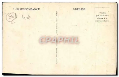 Beaulieu - Ogród Érôme — Wydawca Lévy & Neurdein, nr 45 — Rewers