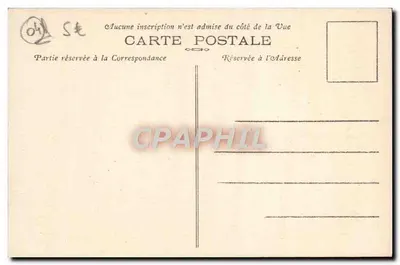 Annot (B.-A.) — Cascata di Scafarels — Foto. Viel, Digne — Verso