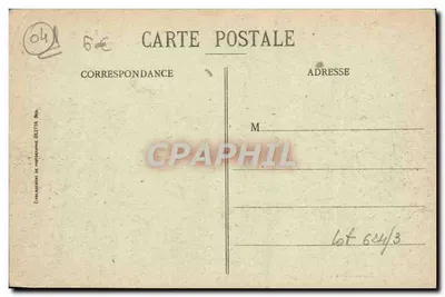 Wodospad i tunel w Escaffarels — Trasa z Annot do Entrevaux — Wydawnictwo Gilelta — Rewers
