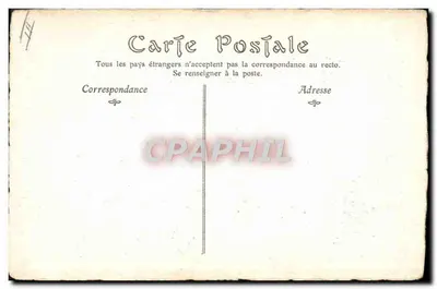 Antiguo París para Deudores, Sainte-Pétugie — La Cárcel para las Elecciones, alrededor de 1835 — ND Phot, n° 537 — Reverso