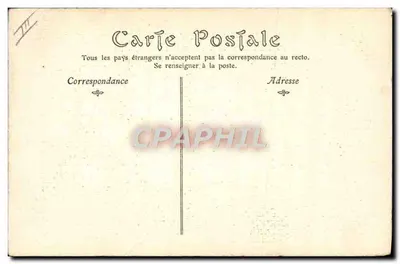Stare Paryż, Sainte-Pélagie — więzienie dłużników — ND Phot, n° 534 — Rewers