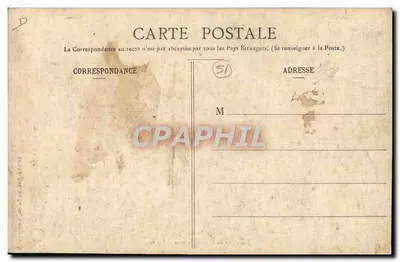 Camp de Mailly — Interior de la Panadería Militar — Librería Militar Mounnion — Reverso