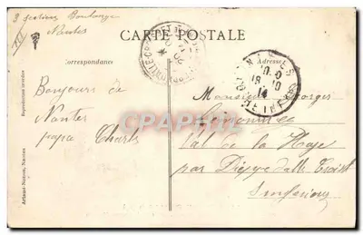 Padeira de campo - Padeira da Estação-Loja — A GUERRA EUROPEIA DE 1914 — n° 238 — Verso