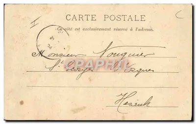 Pau — A Caserna Bernadotte — Les Pyrénées Illustrées, n°34 — Verso