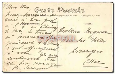Bourges — Estabelecimentos militares — Editor não identificado, n° de série 71 — Verso