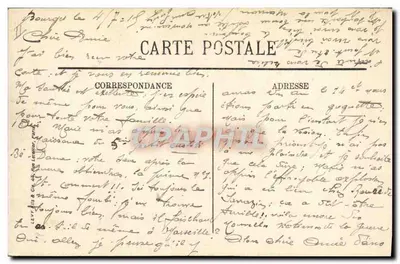 Bourges — Die militärischen Einrichtungen — LL — Rückseite