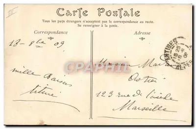 Antibes — La Caserne Gazan — ND. Phot. Nr. 286 — Rückseite