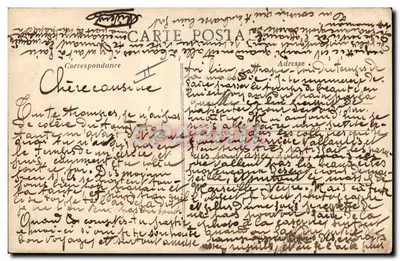Antibes (A.-M.) - Caserma Gazan — Hotel Michel, infermeria, camere a gas, campo di esercitazione — Verso