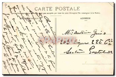 Ontploffing van een torpede van 10 Kilogs fulmi-coton — A. Bougault n°616 — Achterkant