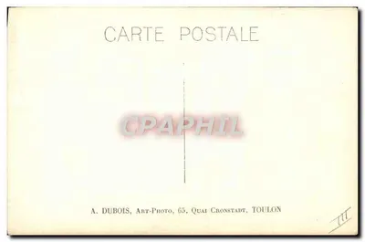 Flotilla naval — Puerto de Toulon — A. Dubois, Art-Photo, 65, Quai Cronstadt, Toulon — Reverso