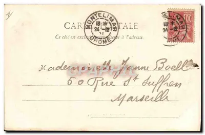 Montélimar - Teatr — F. Ibaun, Montélimar, n°4 — Rewers