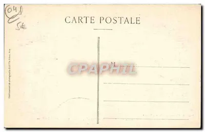 Annot (b.-a.) — Entrada subterrânea da câmara do rei — Édit. A. Féraud, barbeiro - Annot, n° 3771 — Verso