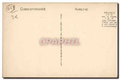 Eze - Estrada da Grande Corniche — Selecta, n°15 — Verso