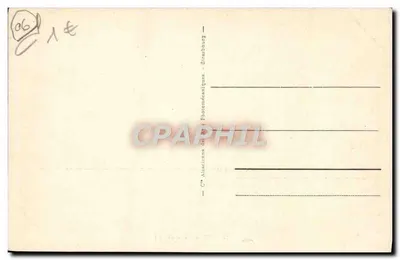 Eze — widok mostu i zamku — Alacacienne de Girambo urg — Rewers