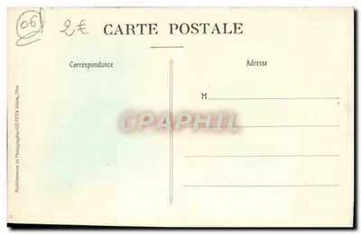 Théoule - Đỉnh và Vòm của Aiguille — Estérel, Đường Corniche d'Or — n° 566 — Mặt sau