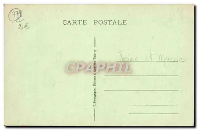 Meaux - Cúpula de la Catedral — Paseo dominical del 18 de julio de 1926 — Edit. J.B. — Reverso