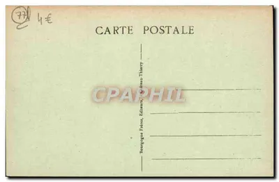 Jouarre (S.-et-M.) - La Cripta (Siglo V) — Edición Gager — Reverso