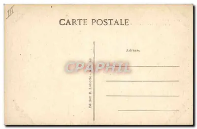 Aurillac — Sąd, więzienie i perspektywa ulicy Republiki — Wydawnictwo B. Laborie — Rewers