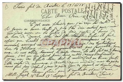 Estabelecimento Penal de Fresnes — O Castelo de Água — Verso