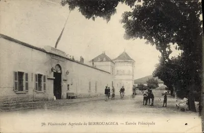 Pénitencier Agricole de Berrouagh'a — Entrée Principale — Éditeur inconnu, n° 20