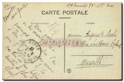Pénitencier Agricole de Berrouagh'a — Entrée Principale — Éditeur inconnu, n° 20 — Verso