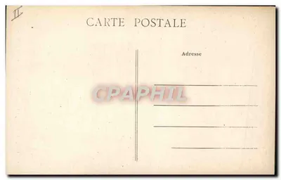 La Souterraine (Creutin) — Velha Porta da Antiga Casa de Detenção — editor não identificado, n° de série 13 — Verso