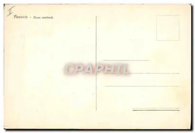 Wesuviusz — kula centralna — widok z kuli centralnej wulkanu — Rewers