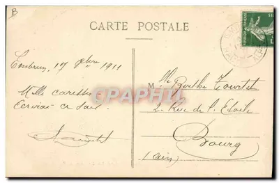 Esportes de Inverno no Dauphiné — A Luge — E.R. — Editor E.R. n°1700 — Verso