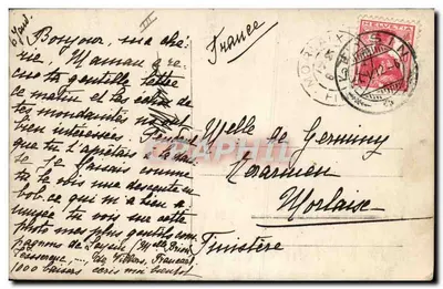 Esqui de inverno em Missie — 3 de janeiro de 1912 — editor desconhecido — Verso