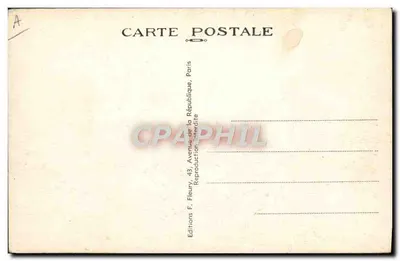 Locomotiva italiana — Peso 70.200 kg — Edições F. Fleury, Paris — Verso
